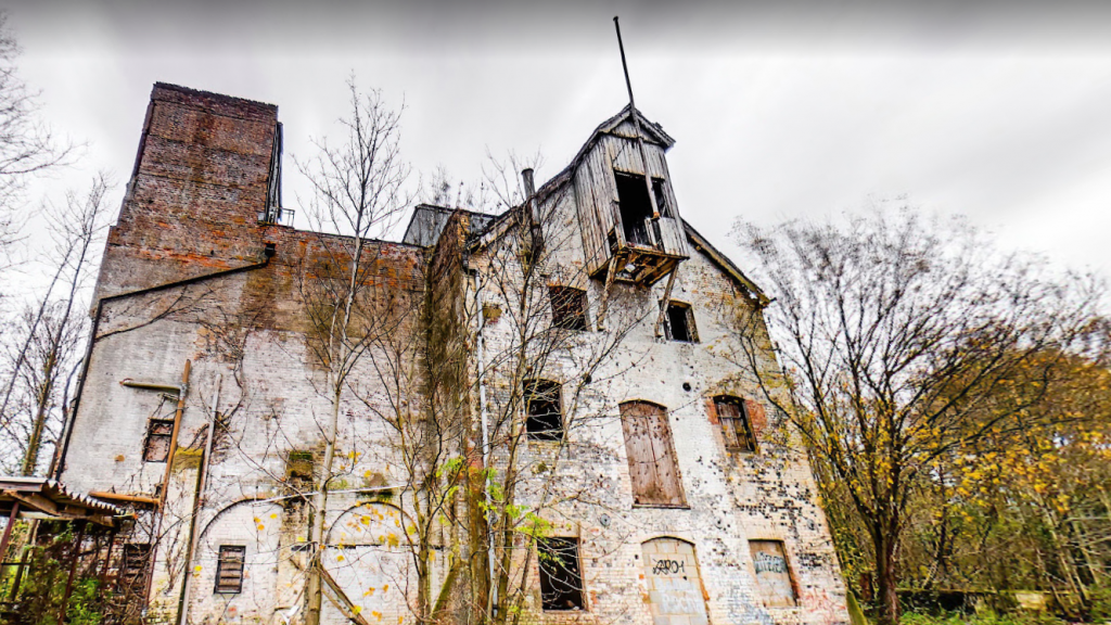 Horsebridge Mill, Hailsham, East Sussex. Google Earth 2021