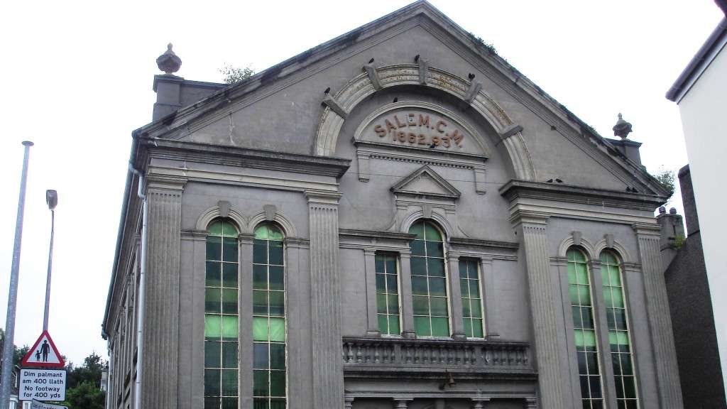 Capel Salem, before restoration work. SAVE Britain's Heritage