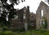 The 1896 baronial entrance range