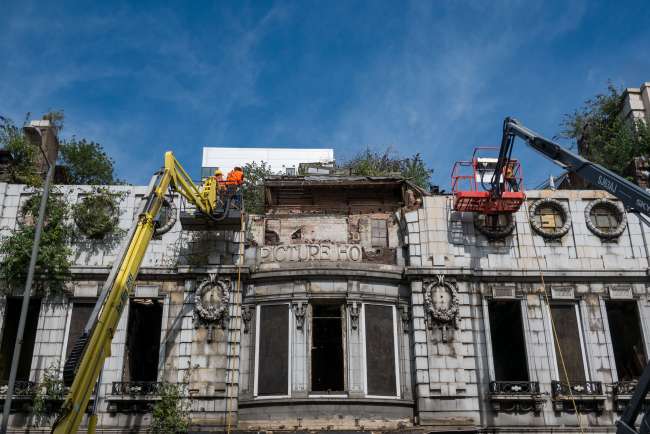 Liverpool futurist demolition